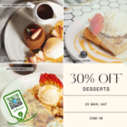 The Assembly Ground - 30% OFF Desserts - sgCheapo