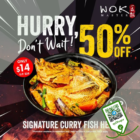 Wok Master - 50% OFF Curry Fish Head - sgCheapo