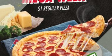 Domino's Pizza - $1 Regular Pizza - sgCheapo