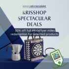 KrisShop - 30% OFF KrisFlyer Miles Redemption - sgCheapo