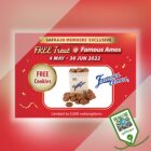 SAFRA - FREE Famous Amos Cookies (100g) - sgCheapo