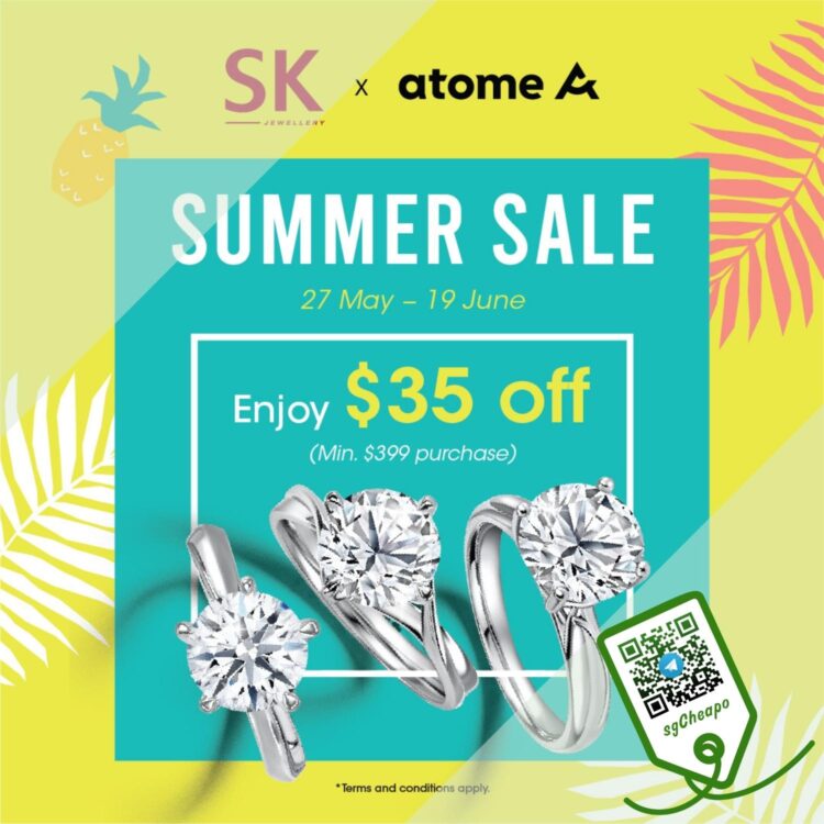 SK Jewellery - $35 OFF SK Jewellery - sgCheapo