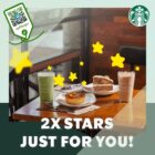 Starbucks - 2X Starbucks Stars - sgCheapo