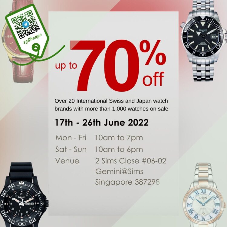 All Watches - UP TO 70% OFF Davosa, Ernest Borel, Rotary & More - sgCheapo