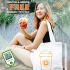 Each-a-Cup - FREE Reusable Tote Bag - sgCheapo