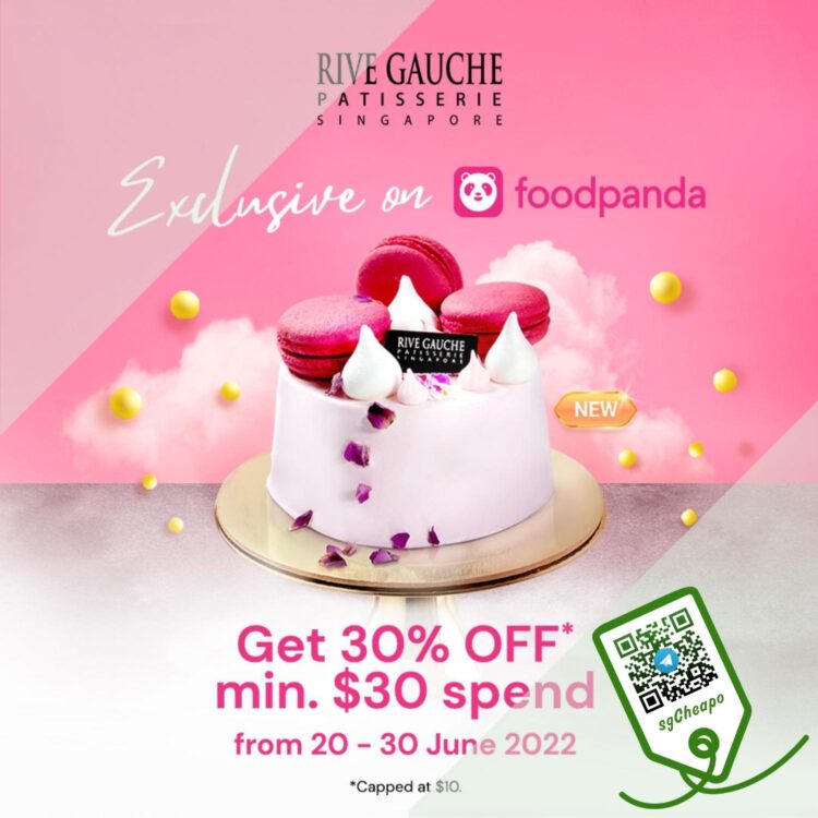 Rive Gauche - 30% OFF All Cake Orders - sgCheapo