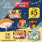 Sushi Express - $5 Bentos _ Dons - sgCheapo