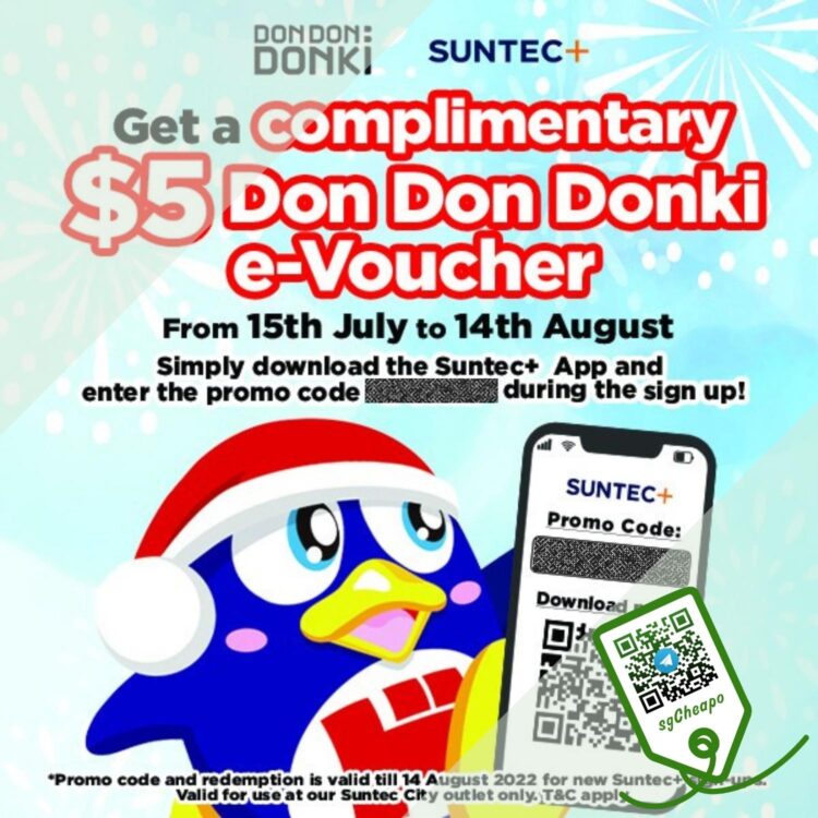 Don Don Donki - FREE $5 DONKI eVoucher
