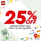 Isetan - 25% OFF LEGO Sets