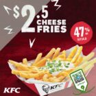 KFC - $2.50 Cheese Fries