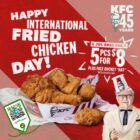 KFC - 5pc Fried Chicken for $8