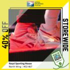 Royal Sporting House - UP TO 40% OFF Reebok's