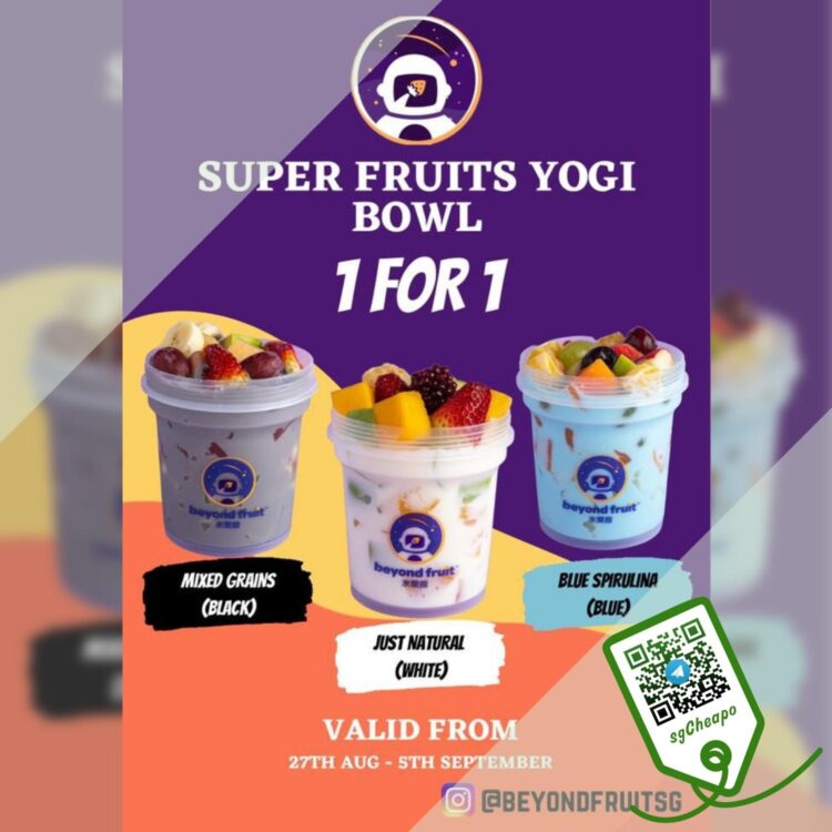 Beyond Fruit - 1-FOR-1 SuperFruit Yogi Bowl