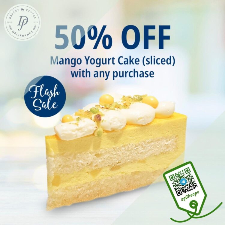 Delifrance - 50% OFF Mango Yogurt Cake