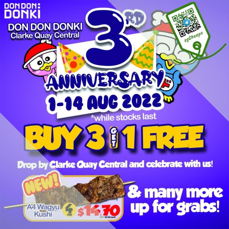 Don Don Donki - BUY 3 GET 1 FREE Selected Products