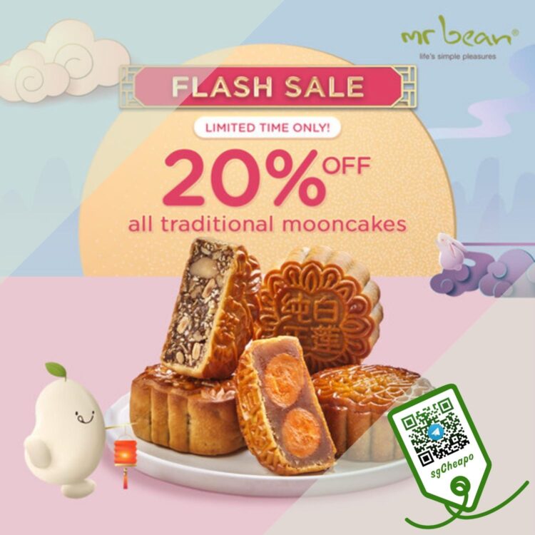 Mr Bean - 20% OFF All Traditional Mooncakes
