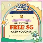 Refash - FREE $5 Cash Voucher