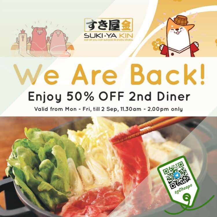 Suki-ya - 50% OFF 2nd Diner