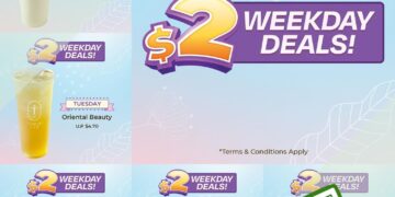 Teabrary - $2 Weekday Deal