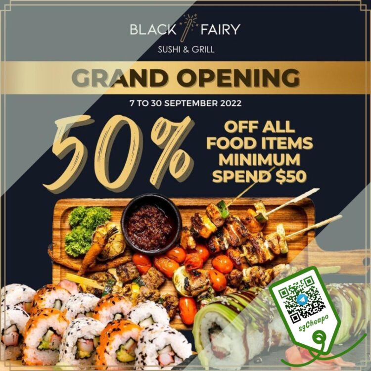Black Fairy Coffee & Grill - 50% OFF All Food Items