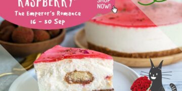 Cat & The Fiddle Cakes - 20% OFF Lychee and Raspberry Cheesecake