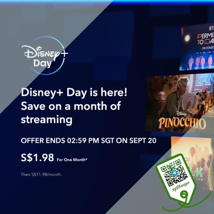 Disney+ - $1.98 Disney+ Subscription