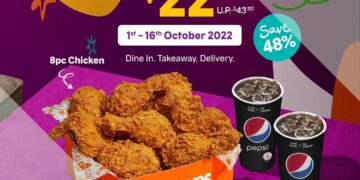Popeyes - 48% OFF 8pc Chicken Meal