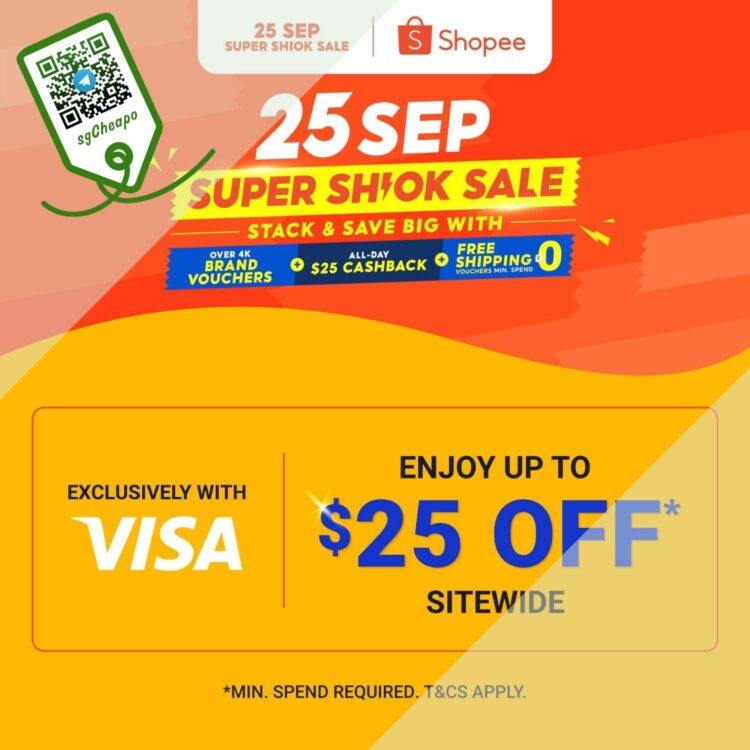 Shopee - UP TO $25 OFF Shopee