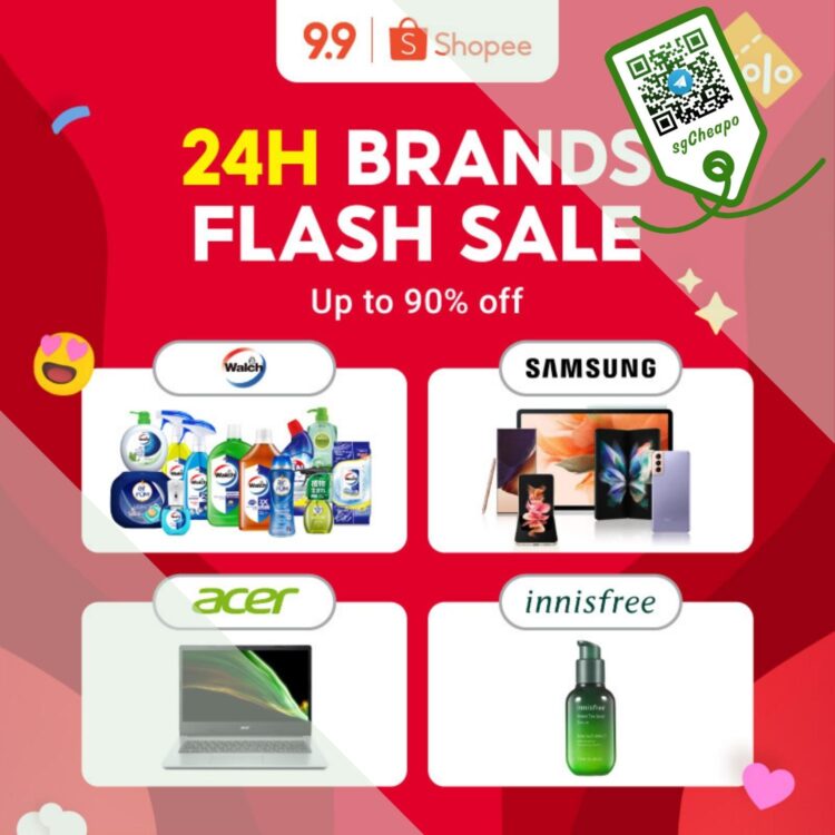 Shopee - UP TO 90% OFF Samsung, Acer, innisfree