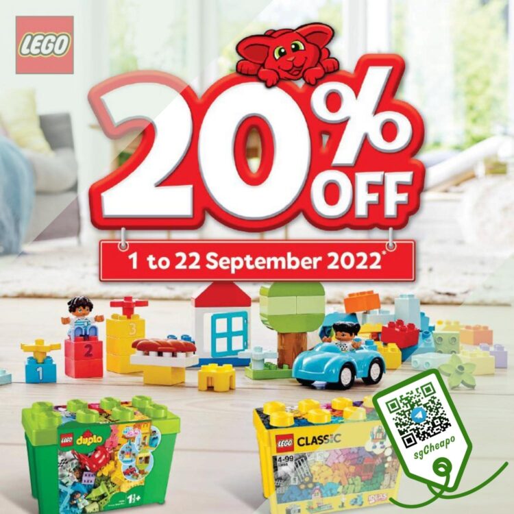 The Brick Shop - 20% OFF Selected LOGO Toy Sets
