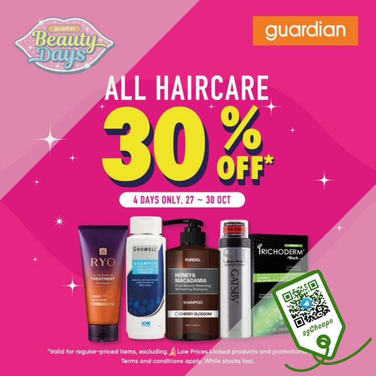 Guardian - 30% OFF All Haircare