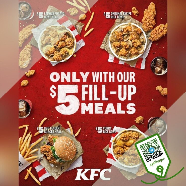 KFC - $5 Fill-Up Meals