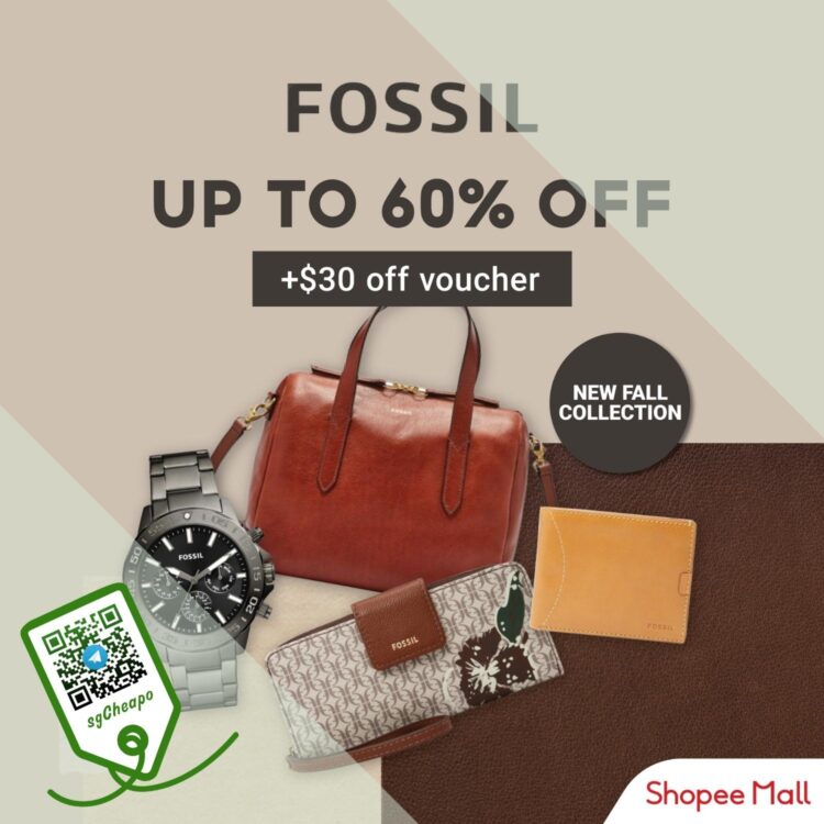Shopee - UP TO 60% OFF Fossil