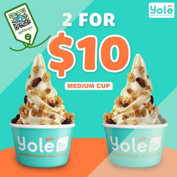 Yole - 2 for $10 Medium Cups