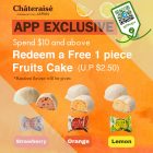 Chateraise - FREE 1pc Fruits Cake