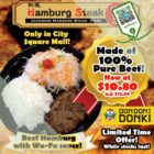 Don Don Donki - $2 OFF Beef Hamburg w_ Wa-Fu Sauce