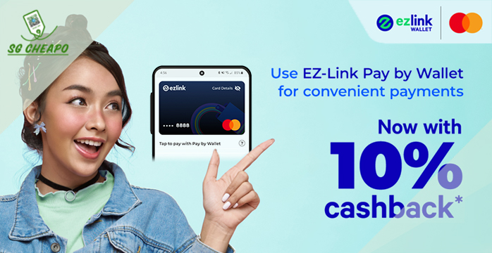 EZ-Link - 10% Cashback - Ends 31 Dec