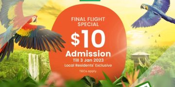 Jurong Bird Park - $10 Ticket to Jurong Bird Park