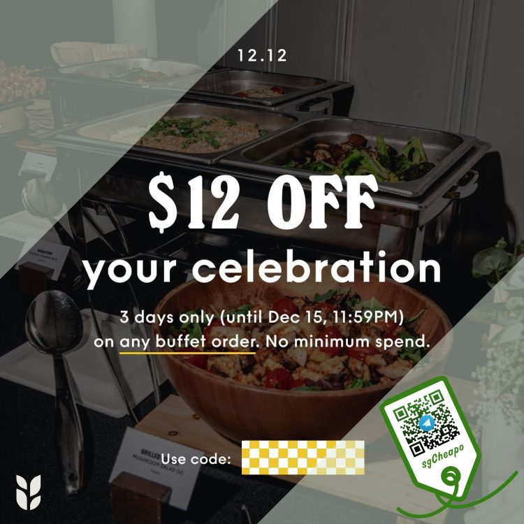 Grain - $12 OFF Any Buffet Order