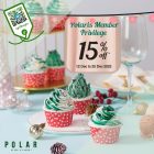 Polar Puffs & Cakes - 15% OFF Festive Christmas Tree Cupcakes