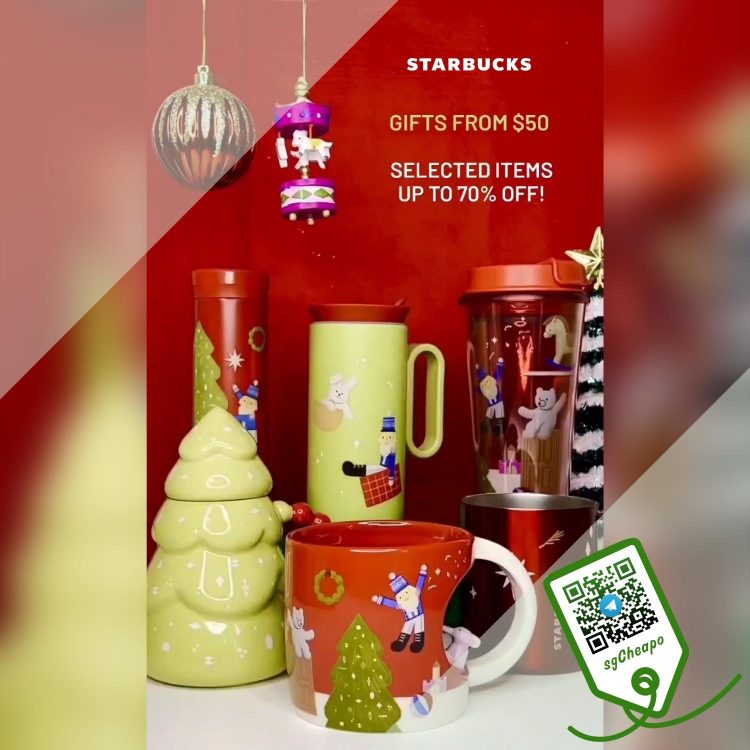 Starbucks - UP TO 70% OFF Selected Items