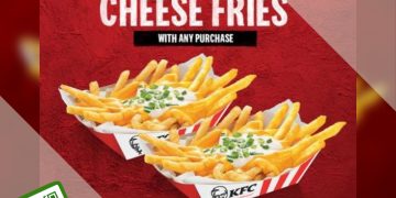KFC - 1-FOR-1 Cheese Fries