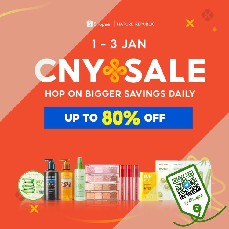 Shopee - UP TO 80% OFF Nature Republic