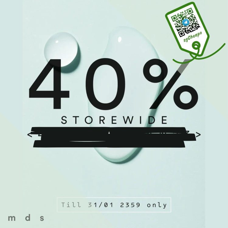 mds - 40% OFF Storewide