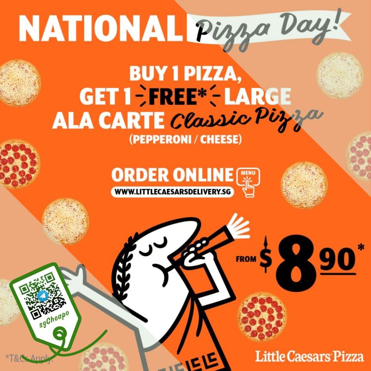 Little Caesars - BUY 1 FREE 1 Pizza