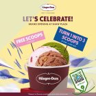 Häagen-Dazs - UP TO Two FREE Scoops - sgCheapo