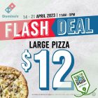 Domino's Pizza - $12 Large Pizza - sgCheapo