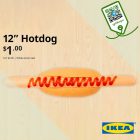 IKEA - $1 12 Inch Hotdog - sgCheapo