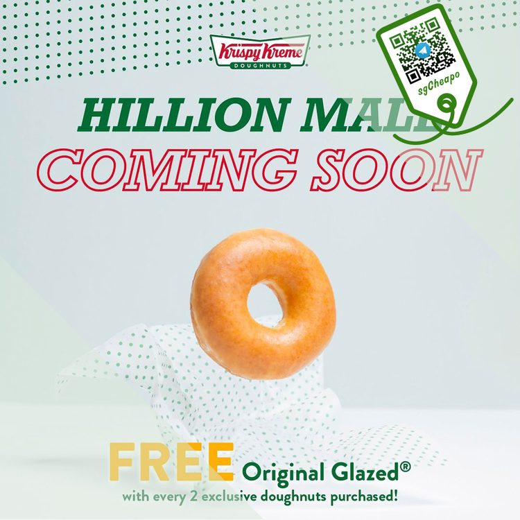 Krispy Kreme - FREE Original Glazed Doughnut - sgCheapo