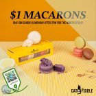 Cat & the Fiddle - $1 Macarons - sgCheapo